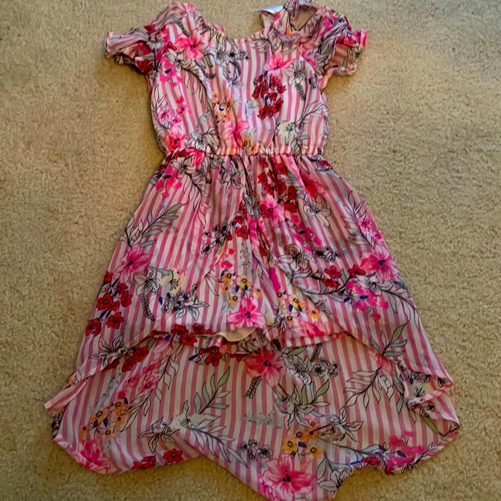 Japna Kids Pink Flower Romper